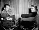 Dial M for Murder (1954) - on set - On set photograph of author Frederick Knott and Grace Kelly (''Dial M for Murder'').