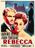 Rebecca (1940) - poster - 1940s French Columbia affiche poster for ''Rebecca'' (1940).