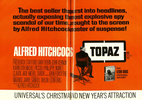 Topaz (1969) - promotional material - Promotional material for ''Topaz'' from October 1969.