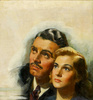 Rebecca (1940) - publicity material - Bradshaw Crandell's original design for the ''Rebecca'' publicity poster.