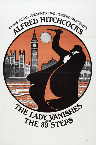 The 39 Steps (1935) / The Lady Vanishes (1938) - poster