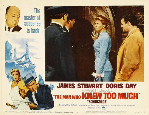 The Man Who Knew Too Much (1956) - lobby card (set 2)
